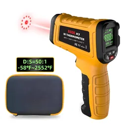 BSIDE NEW Infrared Thermometer Professional -50~1400C Digital IR-LCD Temperature Meter Non-contact Laser Thermometers Pyrometer