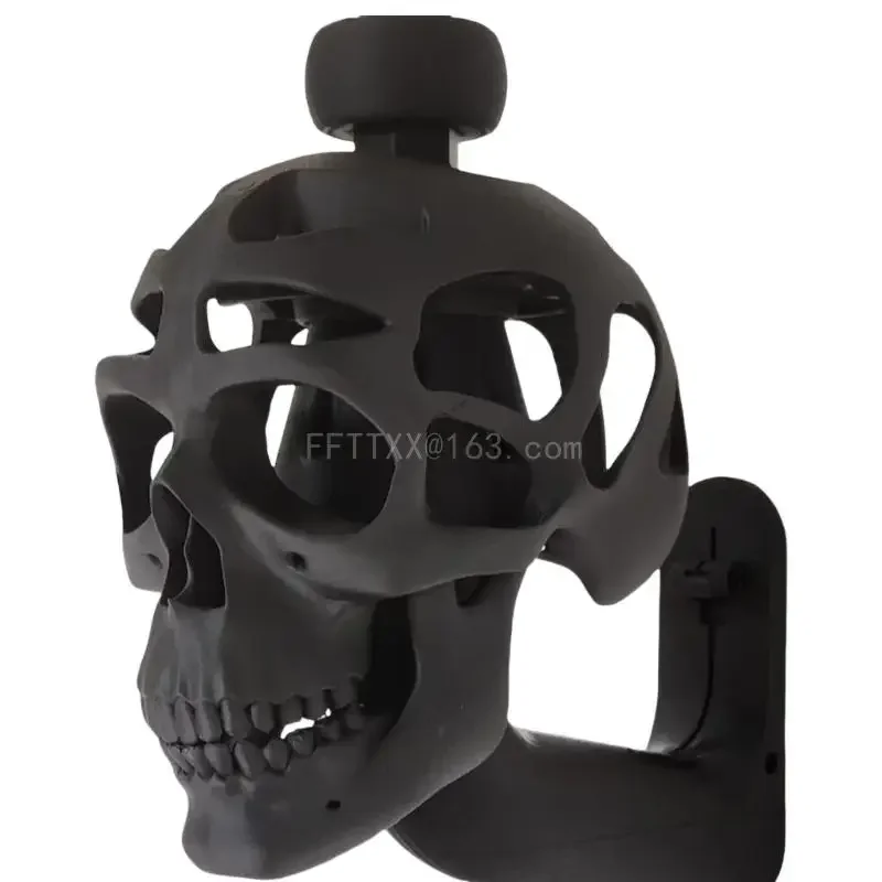 Skull Hanger Motorbike Helmets Holder Halloween Indoor Decoration Universal Helmets Display Rack Skull Helmets Stand