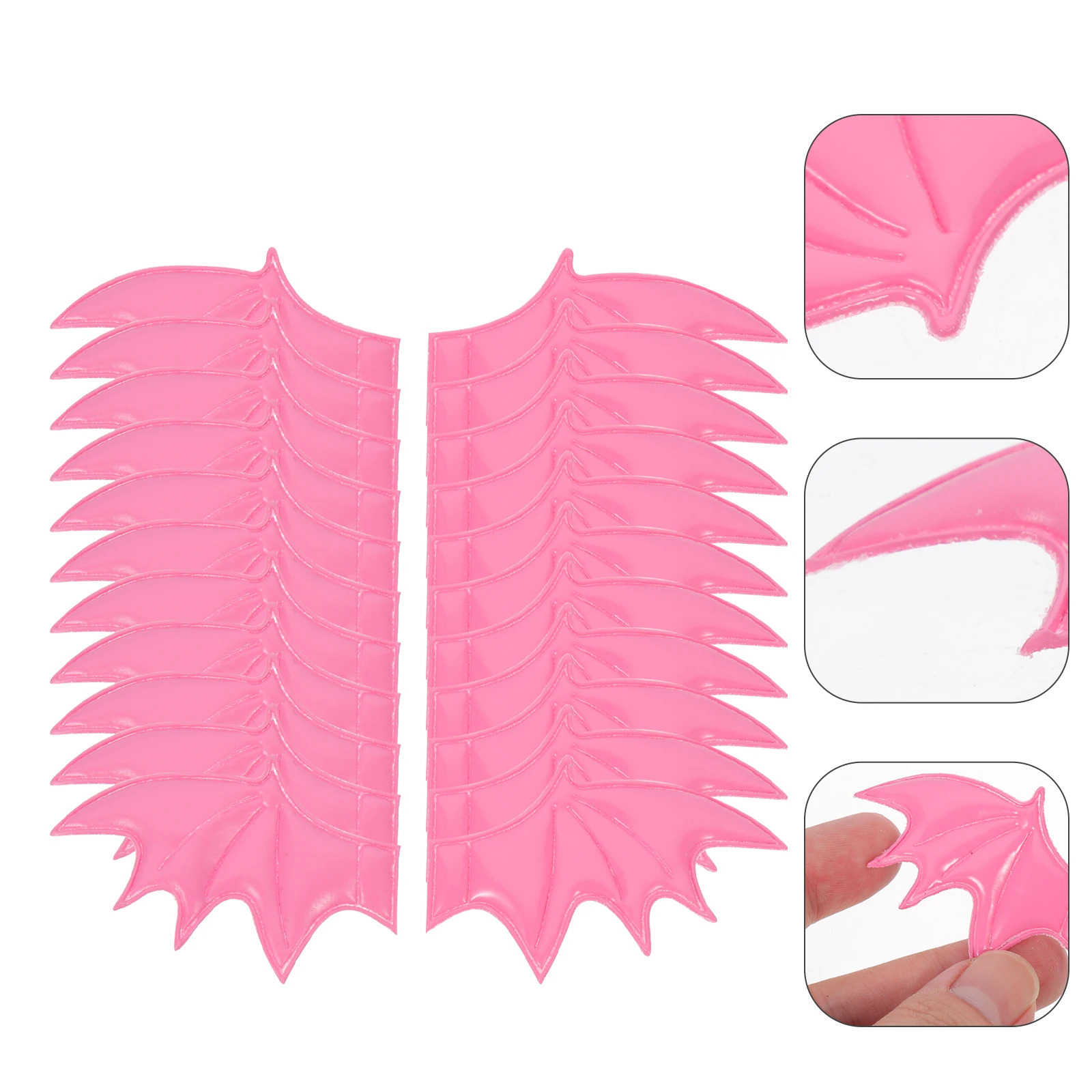

50 Pcs Aldult 's Horn Wings Ornaments Multi-function Demon Decorative