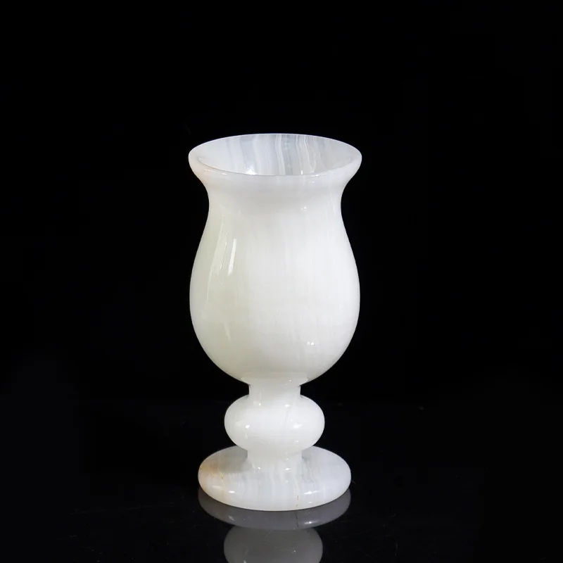 

Natural jade vase creative tall flower arrangement living room flower arrangement