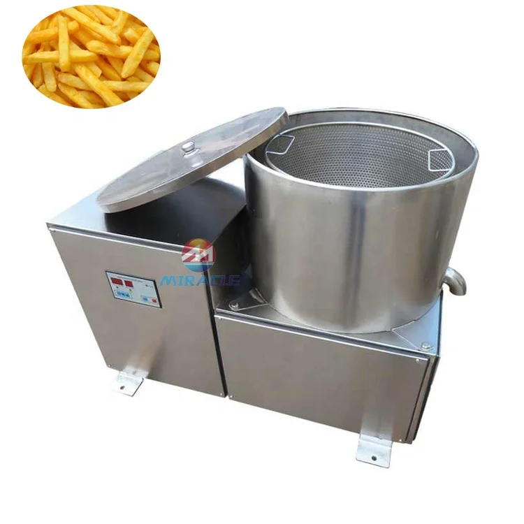 

Small Electric Stainless Steel Deoiling Machine for Potato Chips & Fried Food New Condition Oil Removing Unit