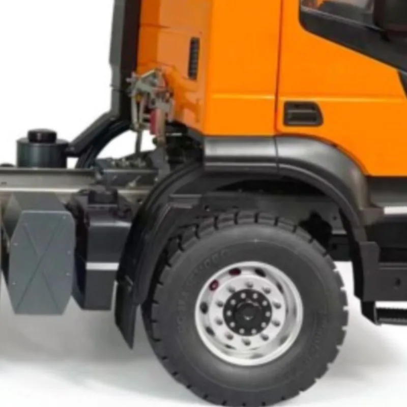 

1：14 Remote Control Tractor Truck 6x4 Metal Chassis RC 2-Speed Transmission Assembled Car Model Motor Servo Painted Toy TH23190