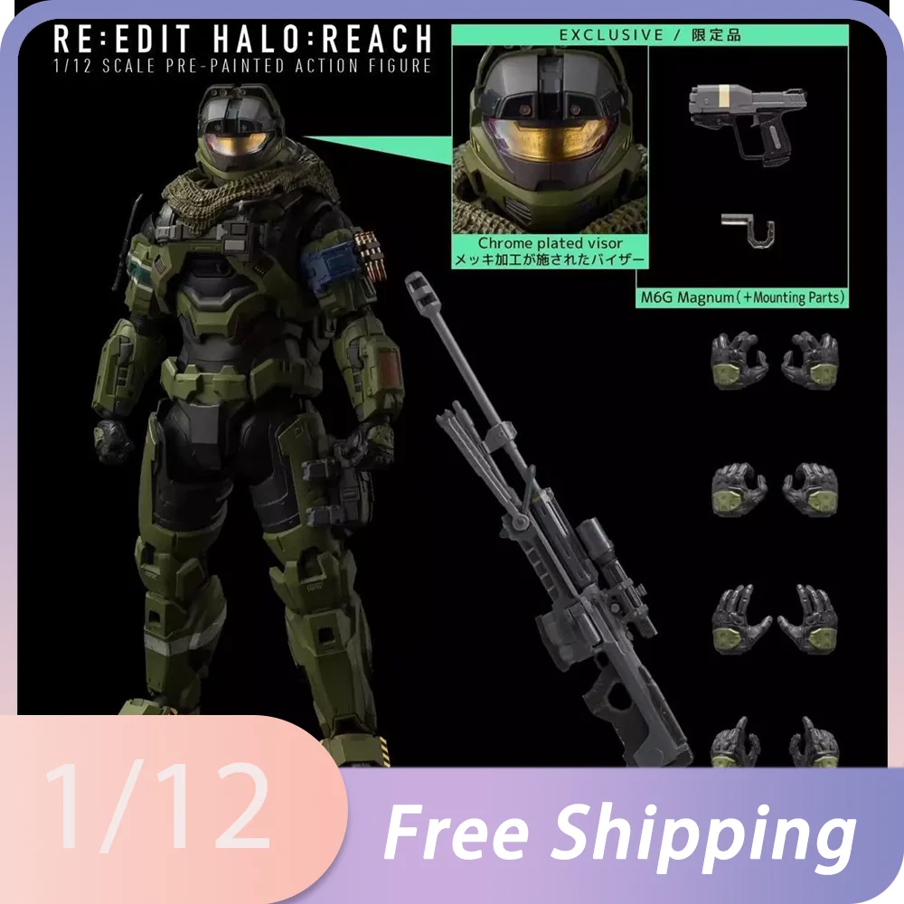 جديد 1/12 نوبل ستة أرقام يونيو A266 3rd ضابط عمل أنيمي الشكل هالو: الوصول تمثال غرفة الديكور هدية بالجملة للأطفال #1