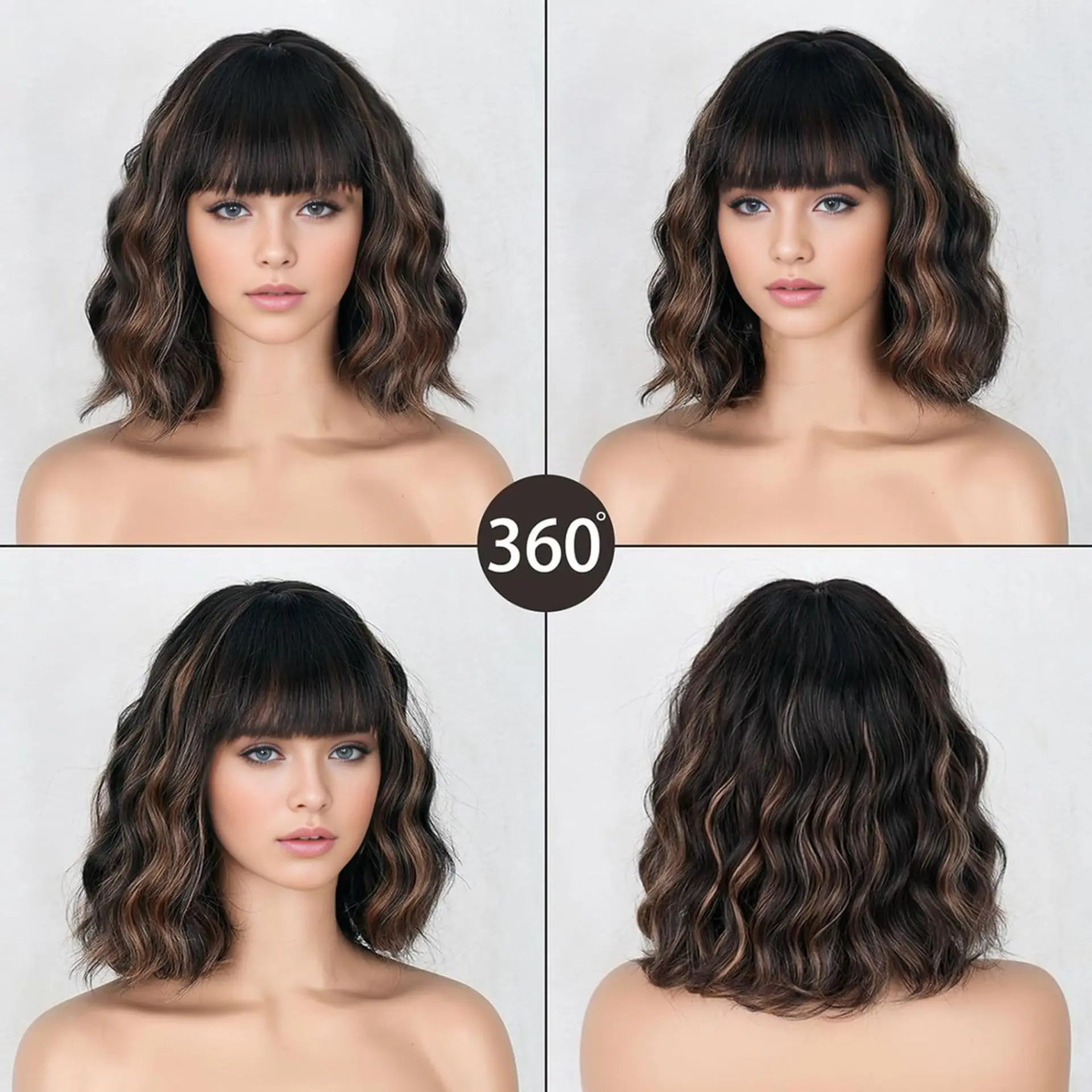 perruque-courte-synthetique-ondulee-effet-vague-d'eau-avec-frange-complete-pour-femme-perruques-de-mode-pour-cosplay-et-fetes-resistante-a-la-chaleur