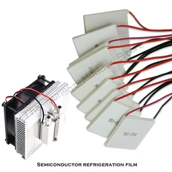 Термоэлектрический охладитель Пельтье 40*40 мм, модуль водяного охлаждения, блок процессора и графического процессора, радиатор TEC1-12703 12704 12705 12706 12708 12709 12710