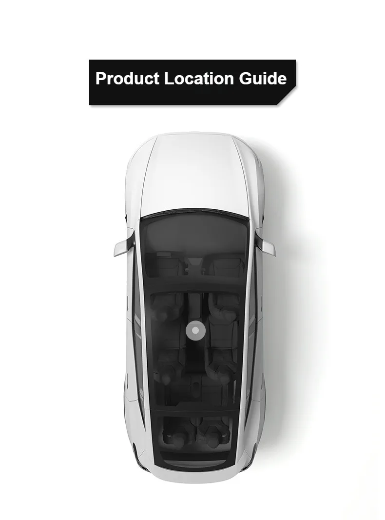 Für Tesla Model YL Sechs Sitze 2026 2025 Armlehnenboxen Aufbewahrungsboxen Auto-Heckabfalleimer Organizer Auto-Innenausstattung TP – Detail 7