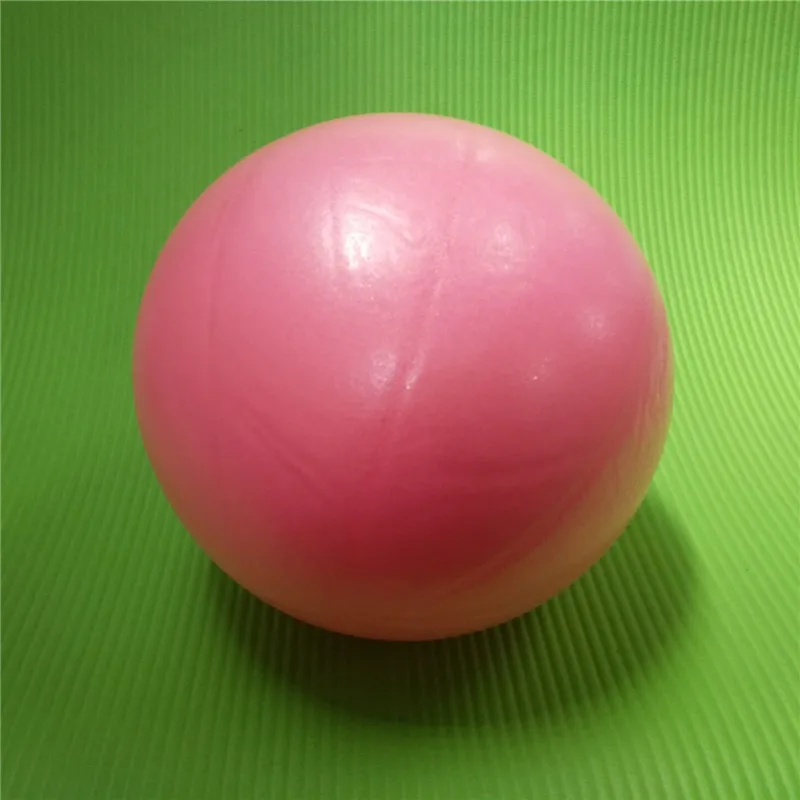 Frosted Small Mini Yoga Ball 25cm Straw Pilates Inflatable Gymnastics Fitness Children's Toy Balloon