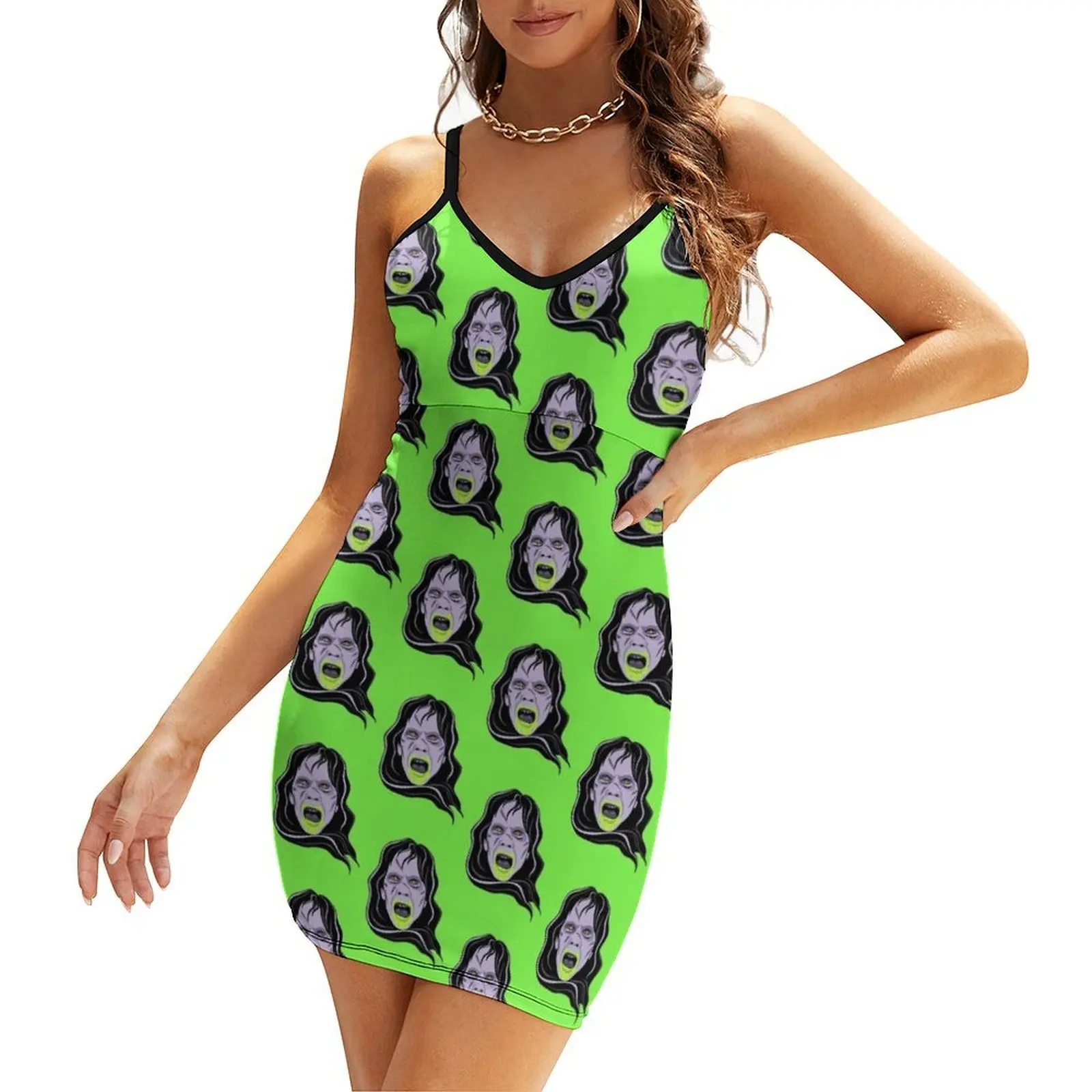 

The Exorcist I’m not Reagan Sling Dress women's luxury party dress Women's clothing Women's summer dresses