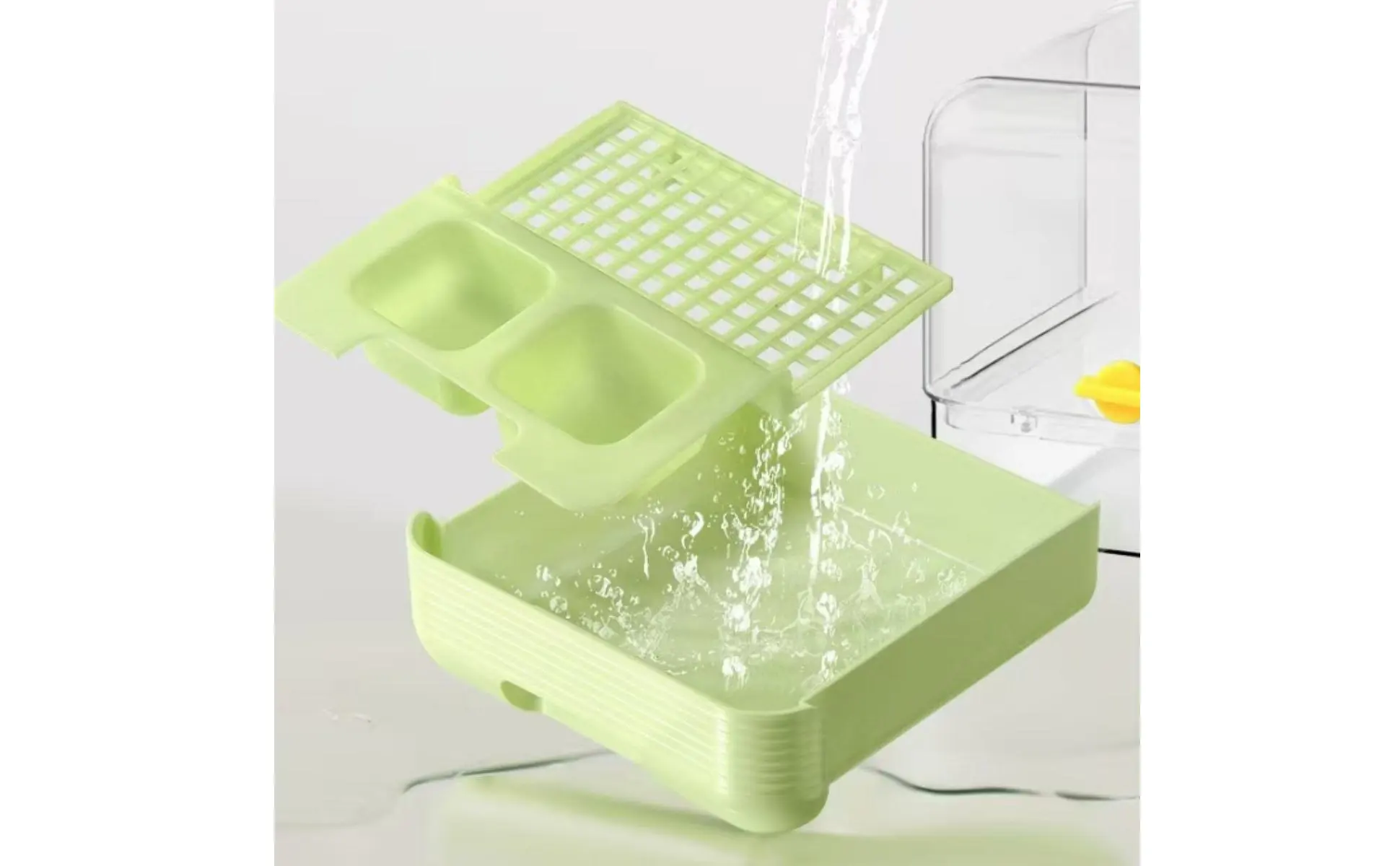Parrot Bathing Tub Multi Function External Bird Bath Parakeet Bathing Enclosure No Mess Pet Supply Leak Resistant Parrot Bathing Tub Multi Function External Bird Bath Parakeet Bathing Enclosure No Mess Pet Supply Leak Resistant