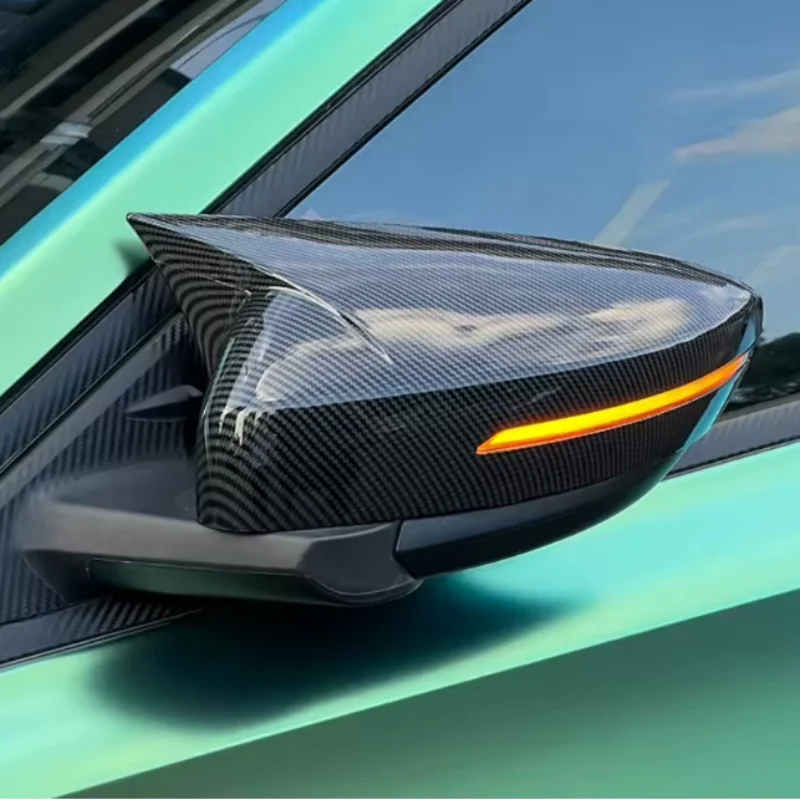 Car Rearview Mirror Cap Shell Rain Eyebrow Decoration Cover Trim For GAC Trumpchi Empow 2022 - 2024 Accessories Exterior Kit