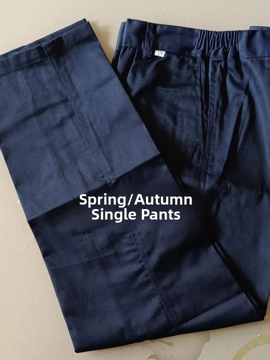 

Loose Work Trousers for Men And Women Spring Summer Autumn Wear Resistant Dirt Proof Maintenance Auile Repair Workwear