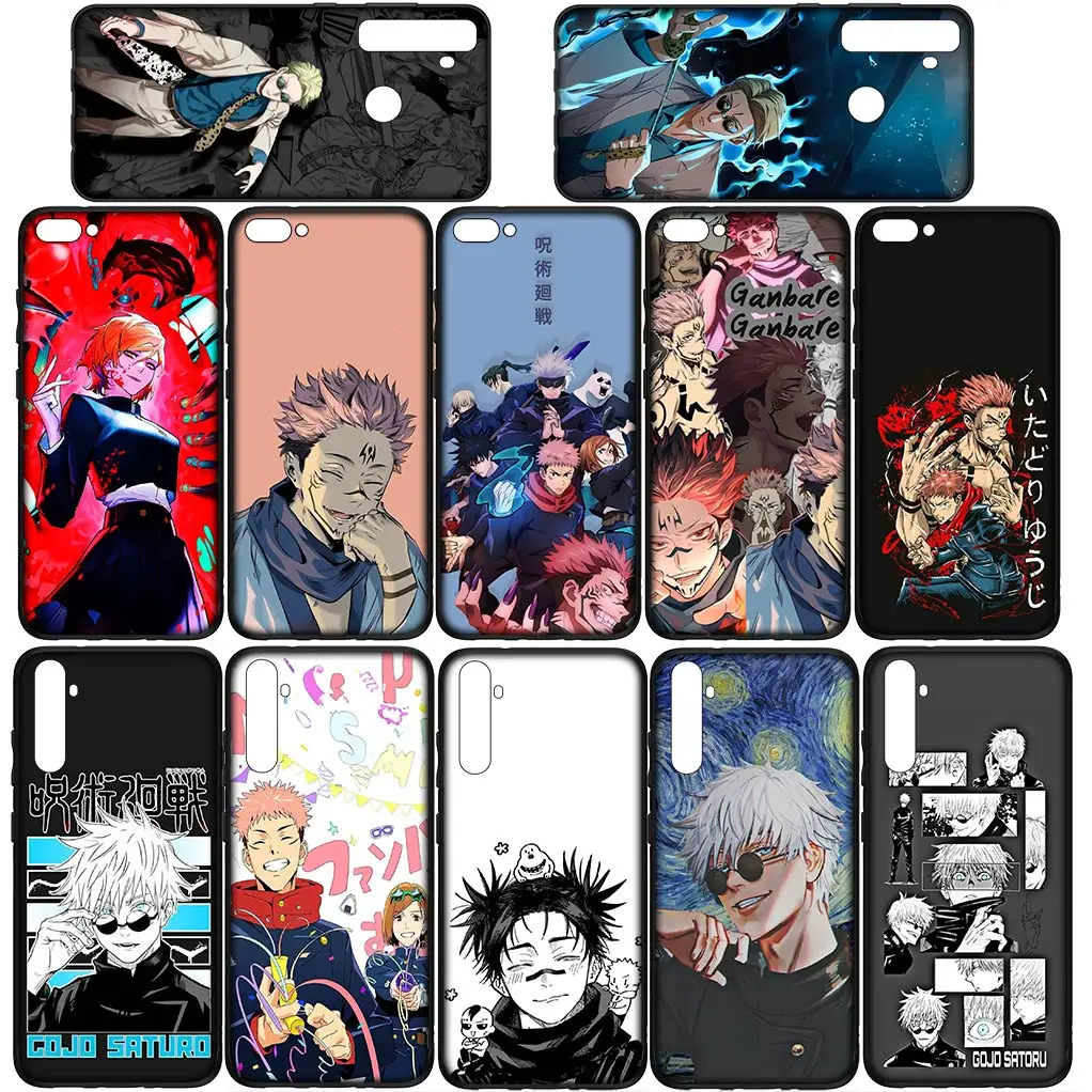 Kento Nanami Jujutsus Gojo Satoru Kaisens Sukuna Cover for Samsung Galaxy Note 20 Ultra 10 8 9 S10 Lite S9 A6 A8 Plus A9 Case