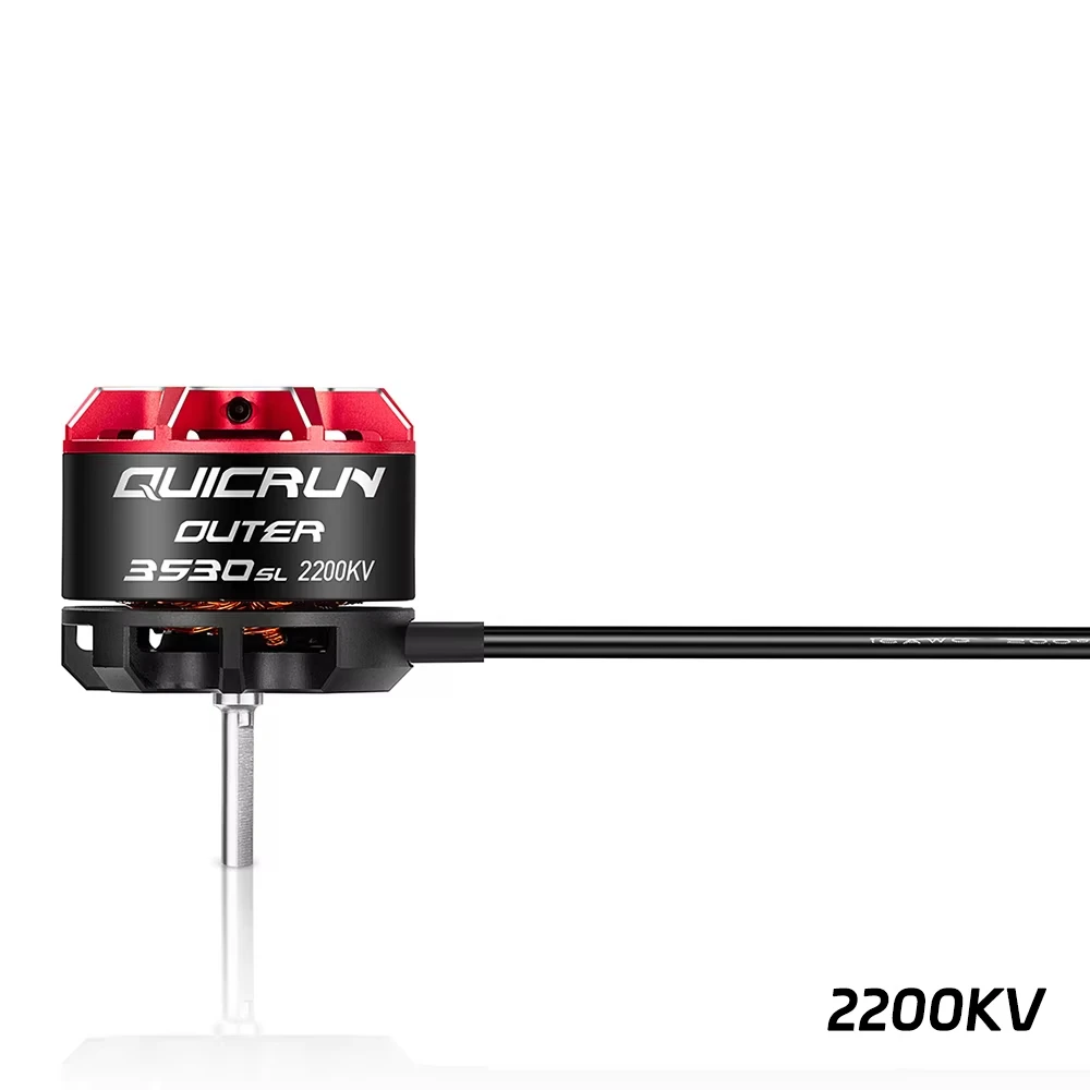 HOBBYWING QuicRun Buitenste 3530SL Sensorloze Borstelloze Motoren 1700KV 2200KV voor 1/10 1/12 RC Model Auto Crawler Accessoires