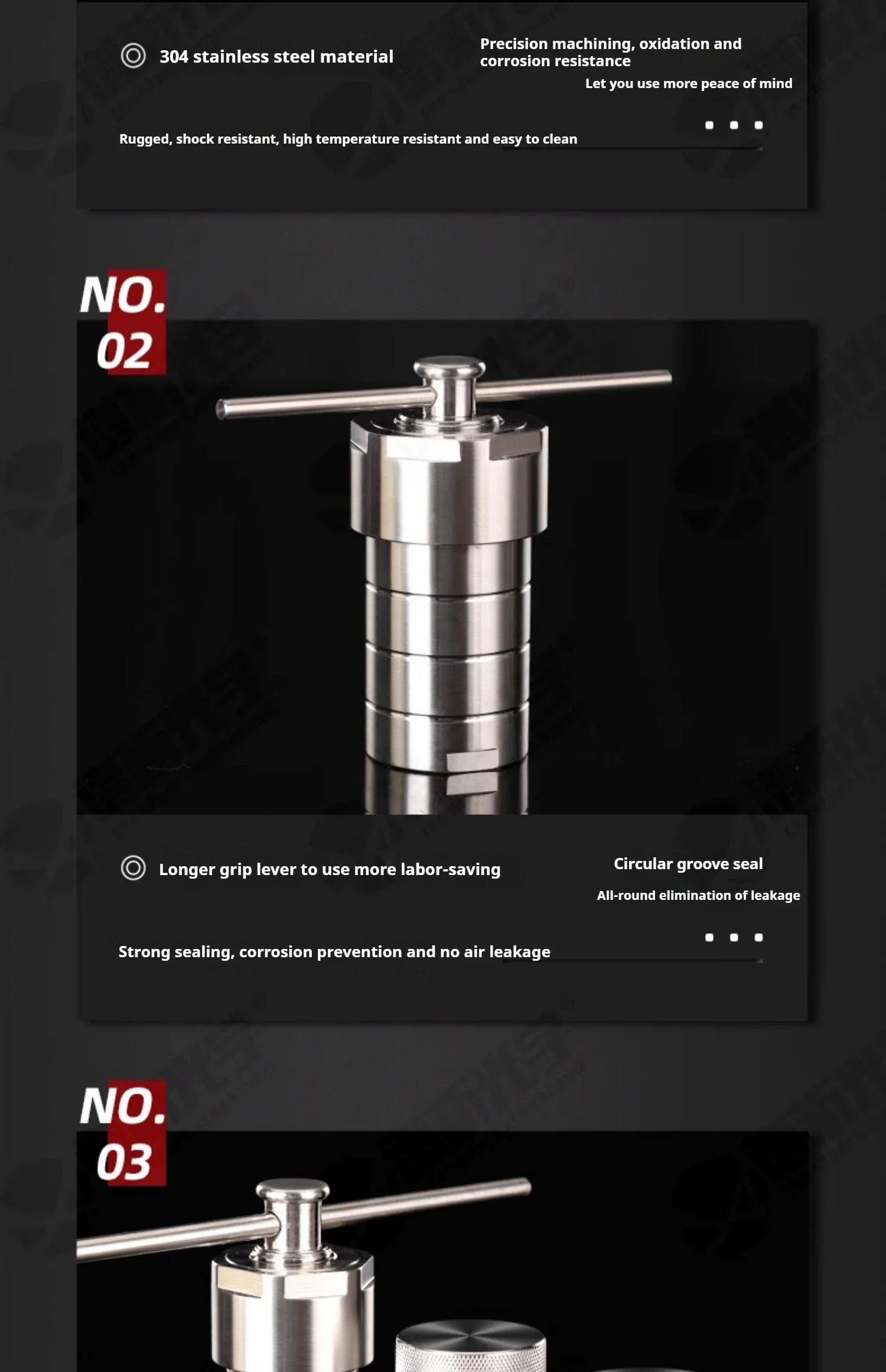 Reaktor-Kesselgefäß, 25/50 ml, PTFE-Kammer für Autoklaven, hydrothermische Synthese, Reaktorkessel, gefüttertes Gefäß – Detail 7