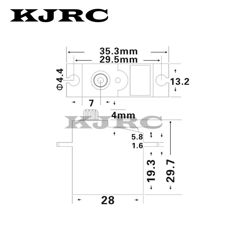 Wltoys 144001 144007 124007 124019 A959-B 18g 3.5KG Metal Gear Servo and Servo Arm JX PDI-1181MG Servo RC Car Upgrade Parts