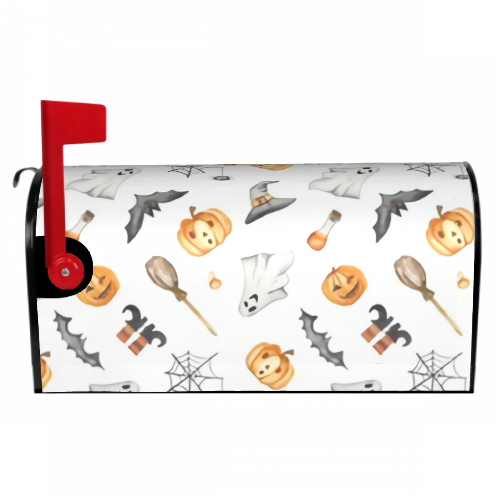 

Fall Pumpkins Mailbox Covers Magnetic Leaves Spooky Bottle Mushrooms Thanksgiving Decor Mailboxes Wraps Post Letter Box Cover