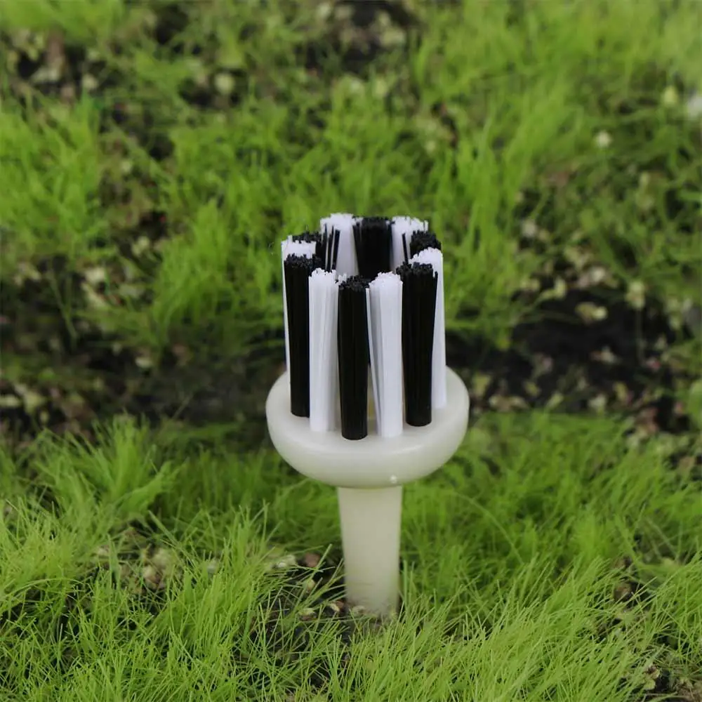 WIth Clip Groove Support Tees Nylon Brush Washer Brush Golf Club Cleaner Golf Cleaning Tool Cleaning Kit Golf Tees Brush