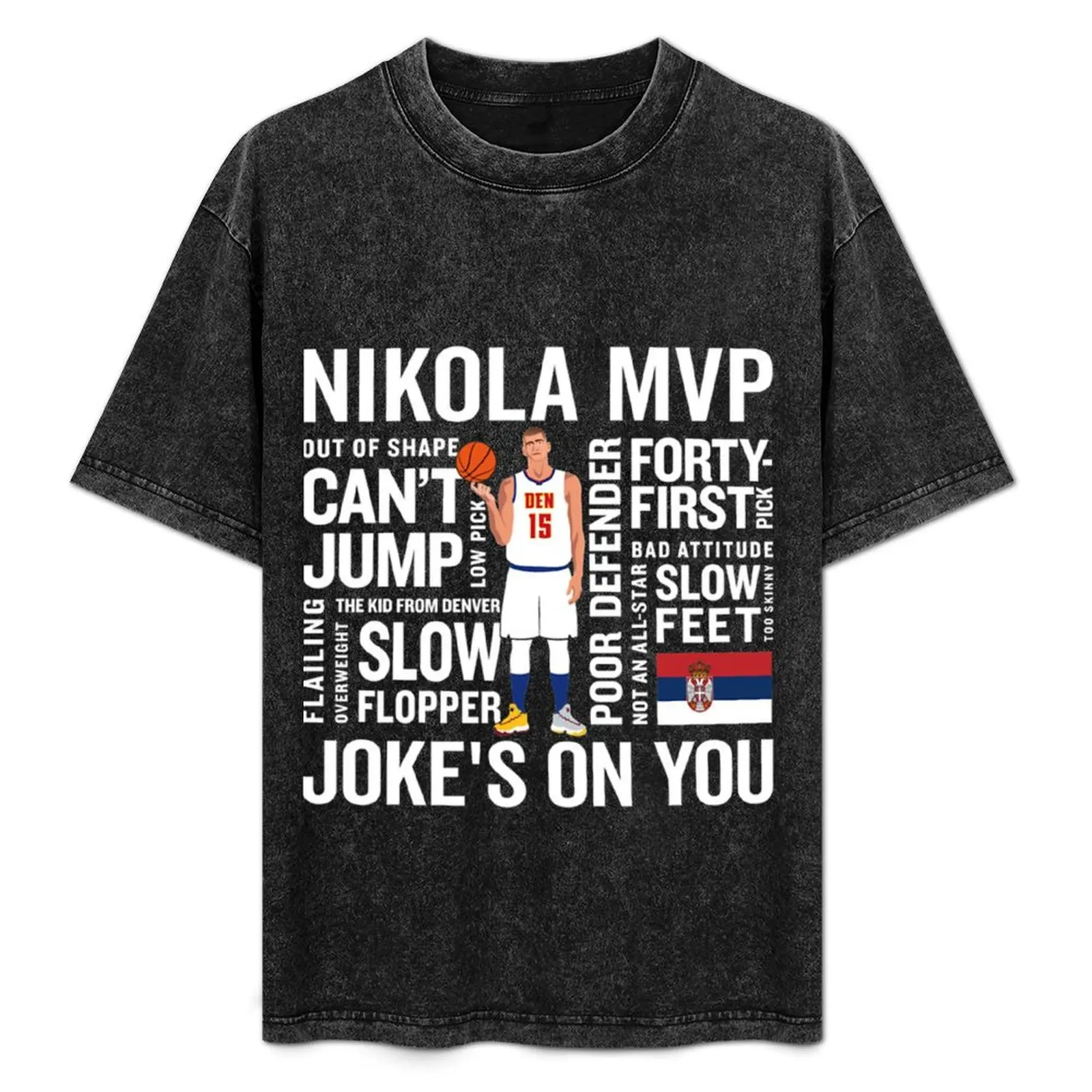 

Jokic Mvp Joke_amp_x27_s on You Premium T-Shirt Casual All Match Tee Shirt for Men