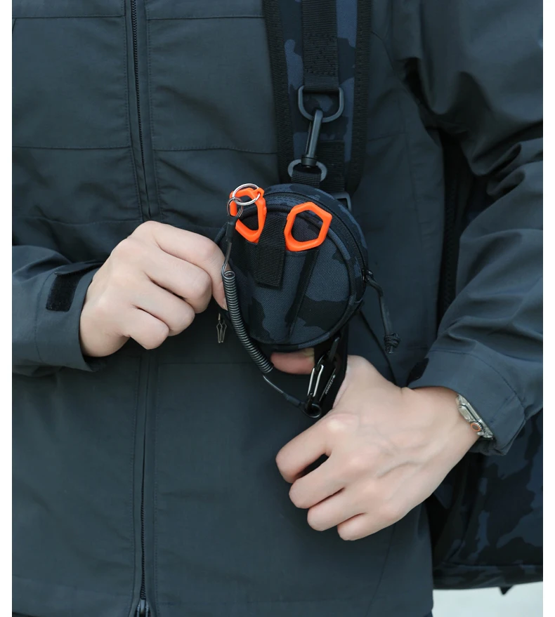 Taktische Molle Tasche Angelschnur Hängen Tasche mit Köder Zangen Halter Mini Brieftasche Karte Schlüssel Pack Camping Wanderung Jagd Geldbörse – Detail 15