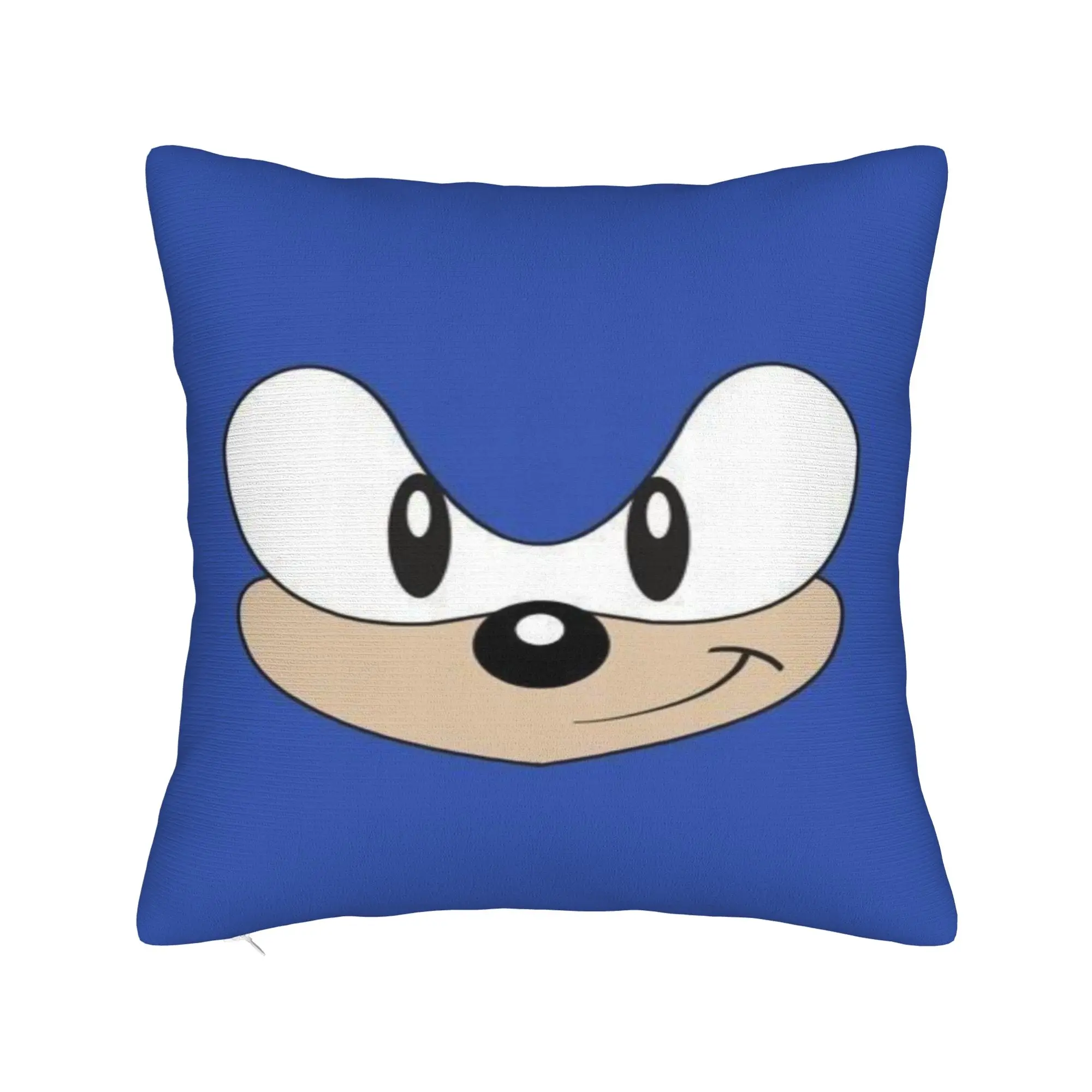 Sonices Face Pillowcase Product Printed Cushion Cover  Throw Pillow Cover Car Decorations Zipper Multiple Sizes