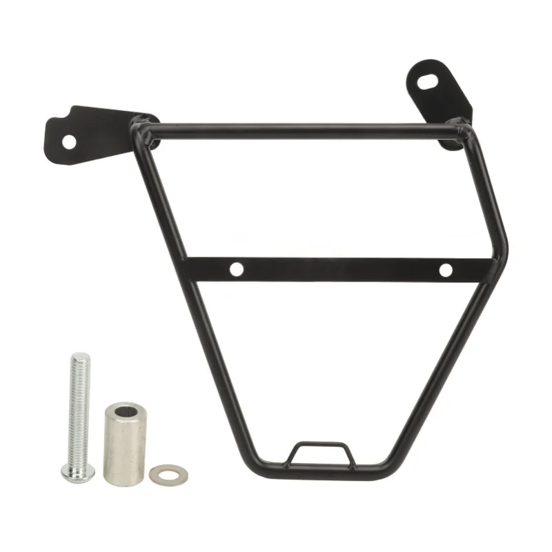 Black Motorcycle Saddle Bracket Iron Rustproof Motorcycle Saddlebag Luggage Rack Replacement For CB350 Hness 2021-2023
