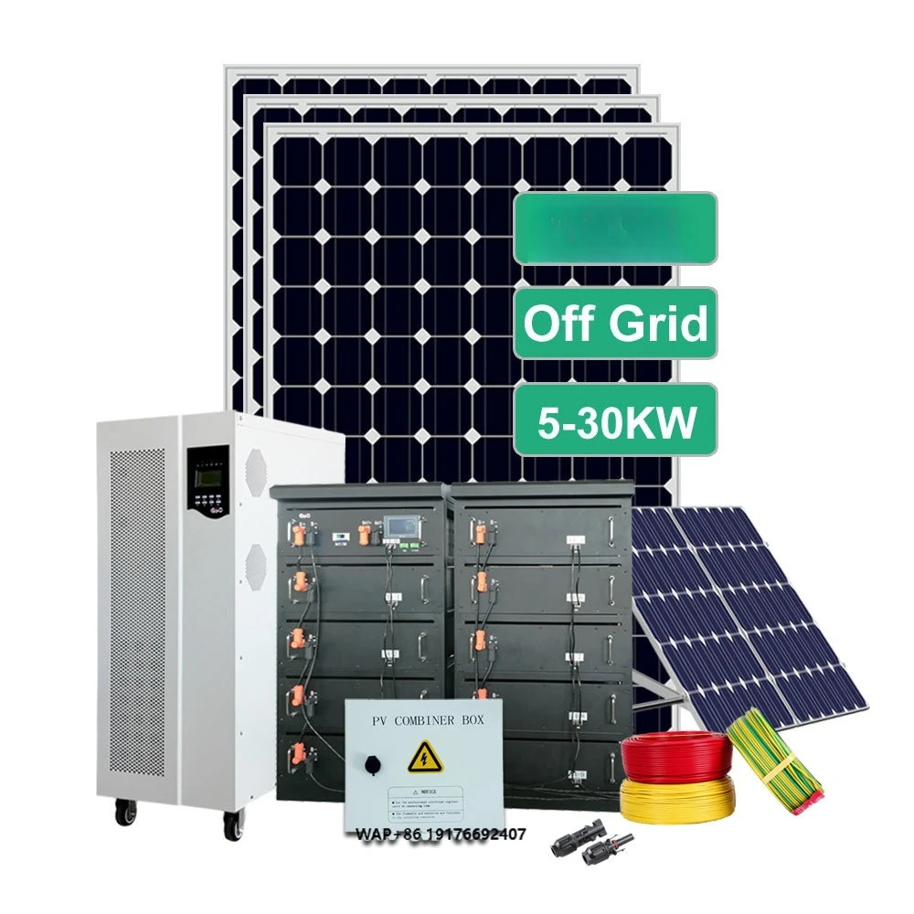 Complete Set Solar Energy System 10kw Electronics with Lithium Ion Batteries Srotage System 10kw off Grid Solar Systems