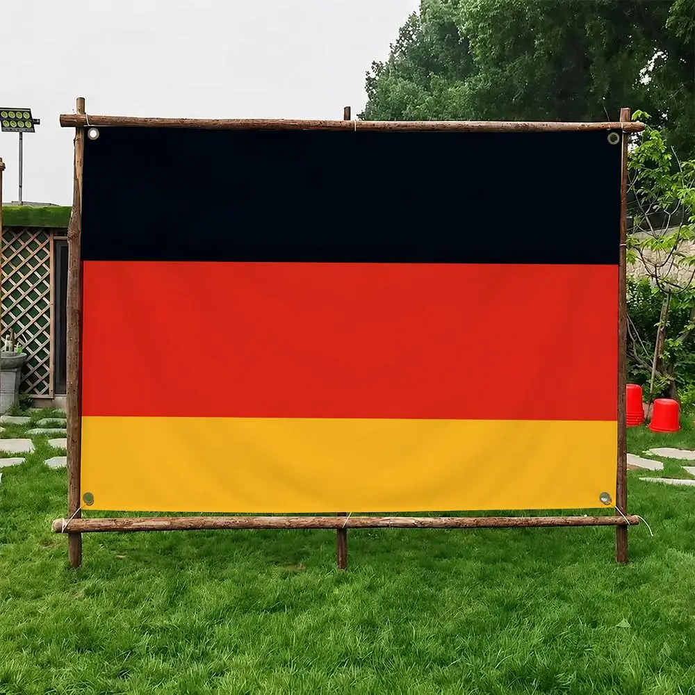 Germany Flag Flags Soft Durable Tapestry Skin-friendly For Outdoor Party Home Living Room Bar Bedroom Decoration