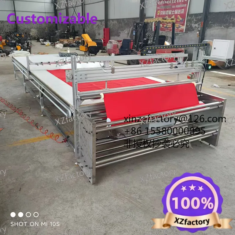 Factory Direct 2026 Top RatedAutomatic cloth drawing machine cloth spreading machine needle shuttle dual-purpose cutting machine