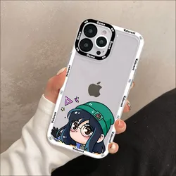 Cute Valorant Game Phone Case For iPhone 11 12 13 14 15 Pro Max Mini 15Plus X XS XR SE 7 8 Plus Couple Cover Shockproof Fundas