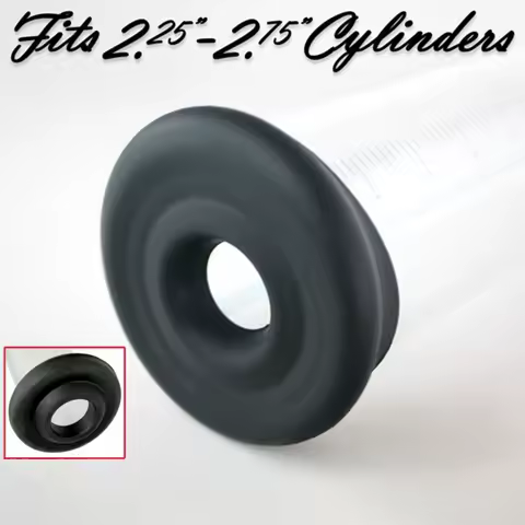 Flange Cylinder Vacuum Pump Accessories Negative Pressure Training Plus Booster Silicone Seal Gasket Base Rubber Sleeve