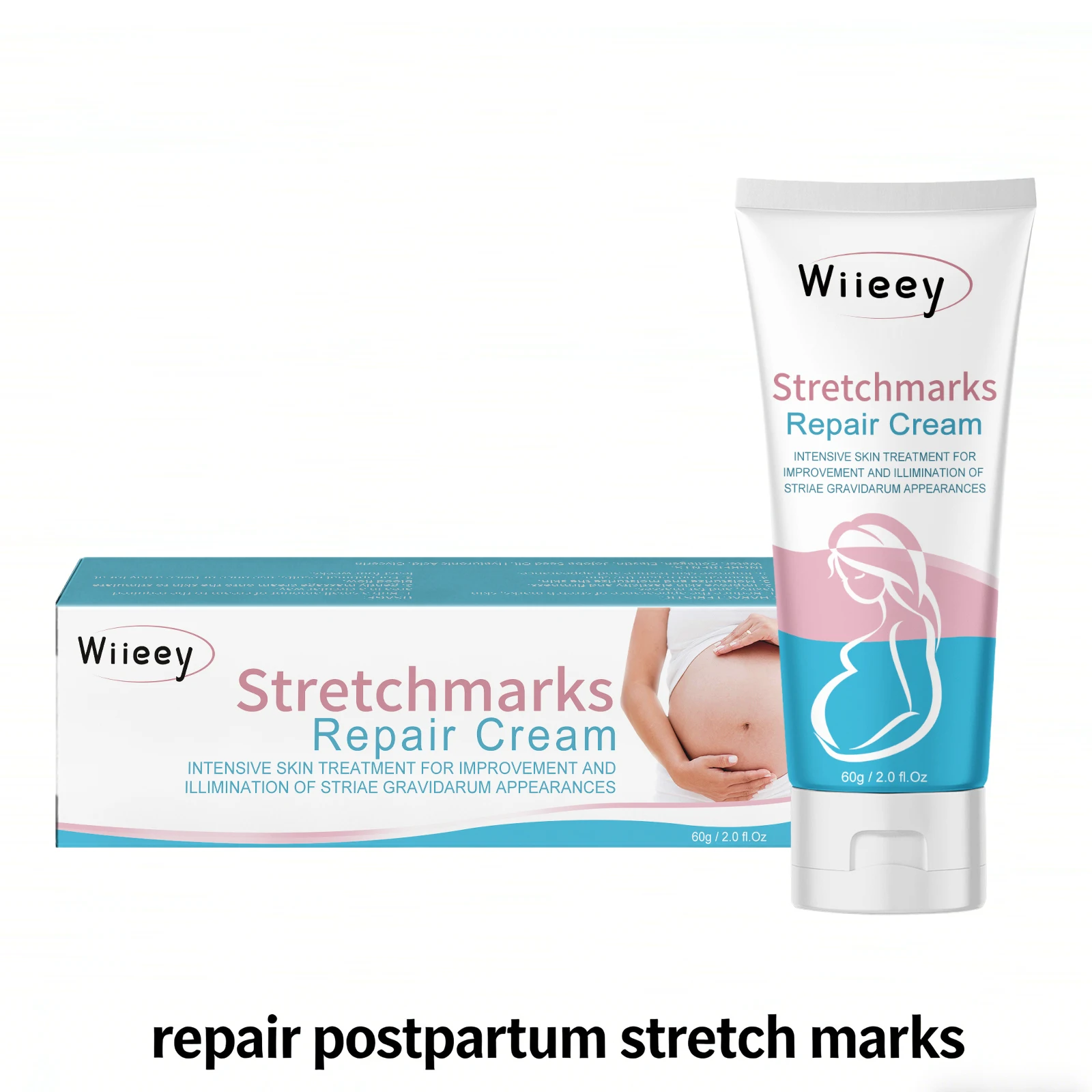 Stretchmarks Repair Cream Remove Pregnancy Firm Skin Enhance Elasticity Body Cream Nourish Moisturizing Pregnant Women Skin Care view 5