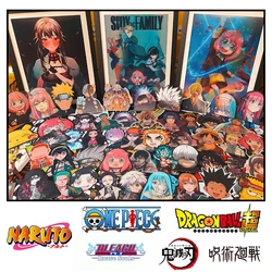 1pcs Anime 3D Holographic Skateboard Laptop Case Sticker Naruto Multi-color Sports Cartoon Sticker AkatsukiPainUchiha Itachi