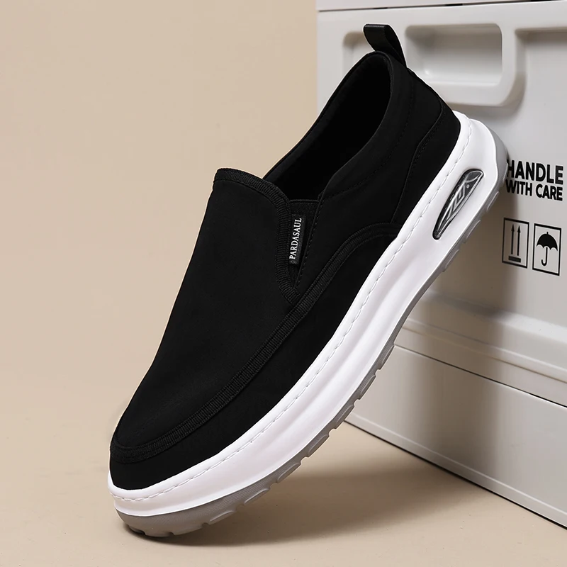 

Новые мужские тканевые туфли на одну ногу, летние, дышащие, легкие, универсальные, модные и повседневные туфли для ленивых 250310.