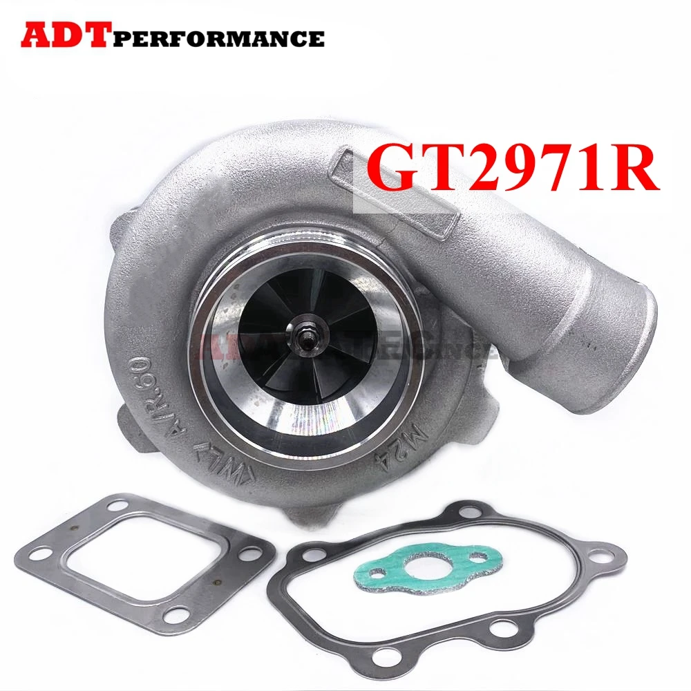 

GEN 1 GT2971R GT29 GT2971 53mm GT-Series 816366-5001S Ceramic Dual Ball Bearing Upgrade Turbocharger Performance Turbine 0.64AR