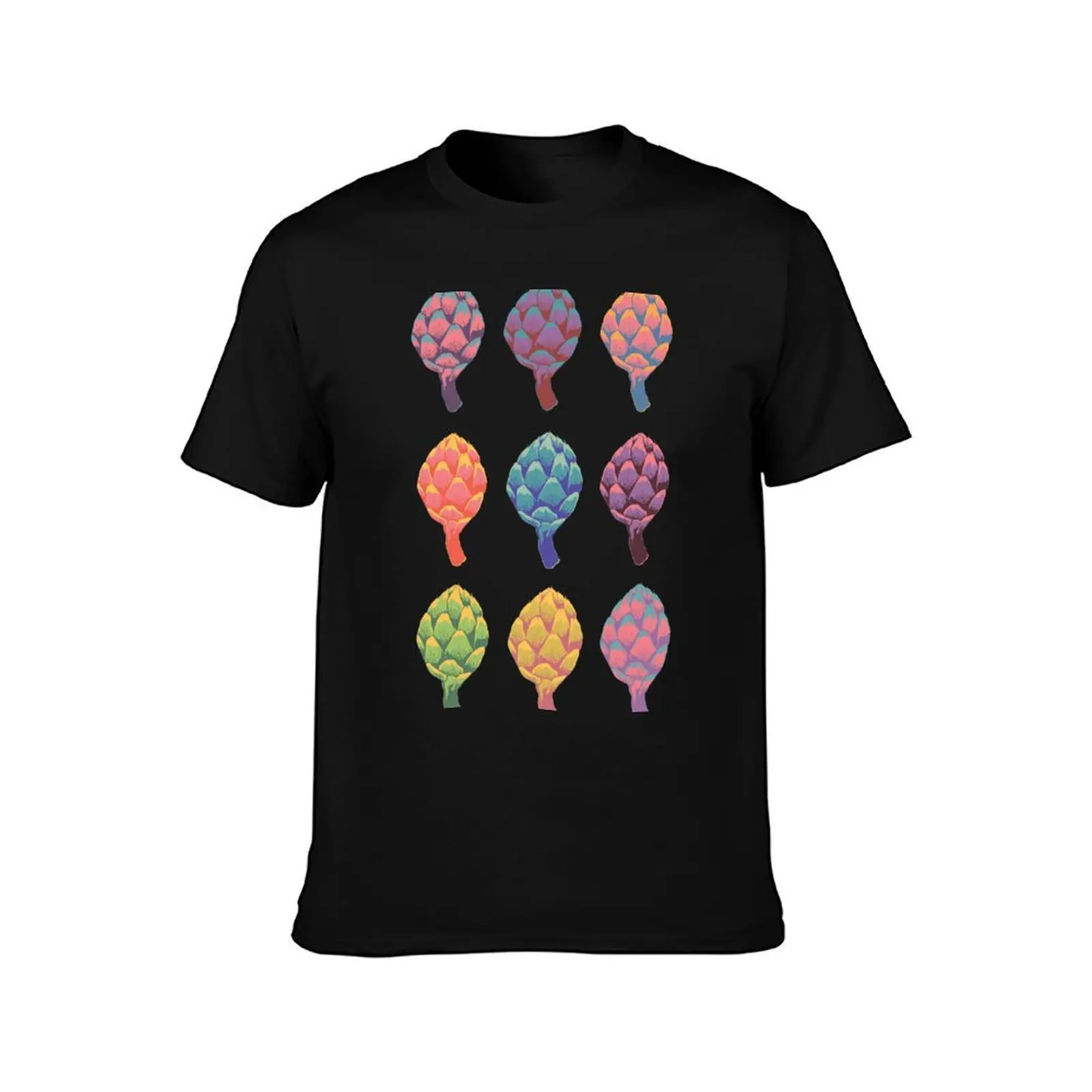 Elevated artichokes! T-Shirt Novelty Print Casual Tee Shirt