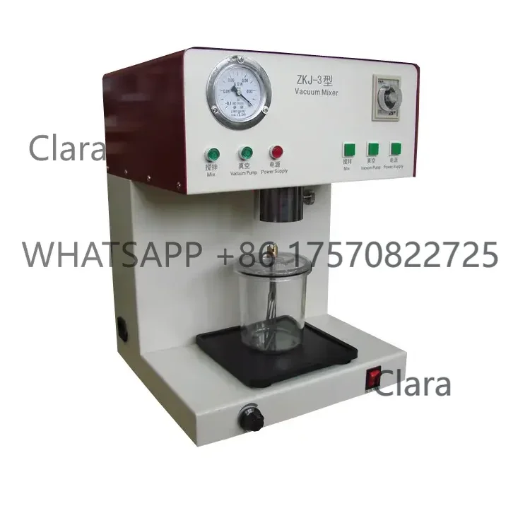 Lab Equipment Vacuum Mixer  Phosphate Embedding Material Mixing Machine with Pump