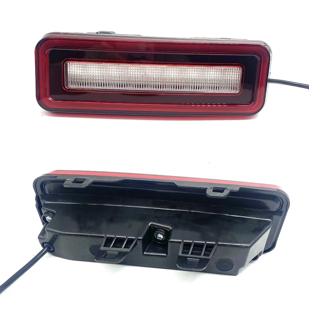 Traseiro do carro led pára-choques luz refletor cauda freio parar lâmpada luz de sinal de volta para land rover defender 2020-2024