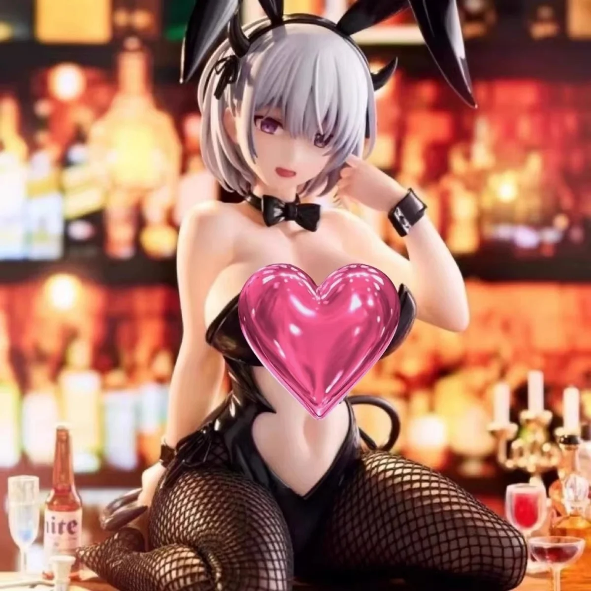 Darkness (Nono) Versión Bunny Girl Figura de PVC KonoSuba, Escala 1/6, XCX, Modelo Coleccionable para Adultos, Muñeca de Juguete, Regalo