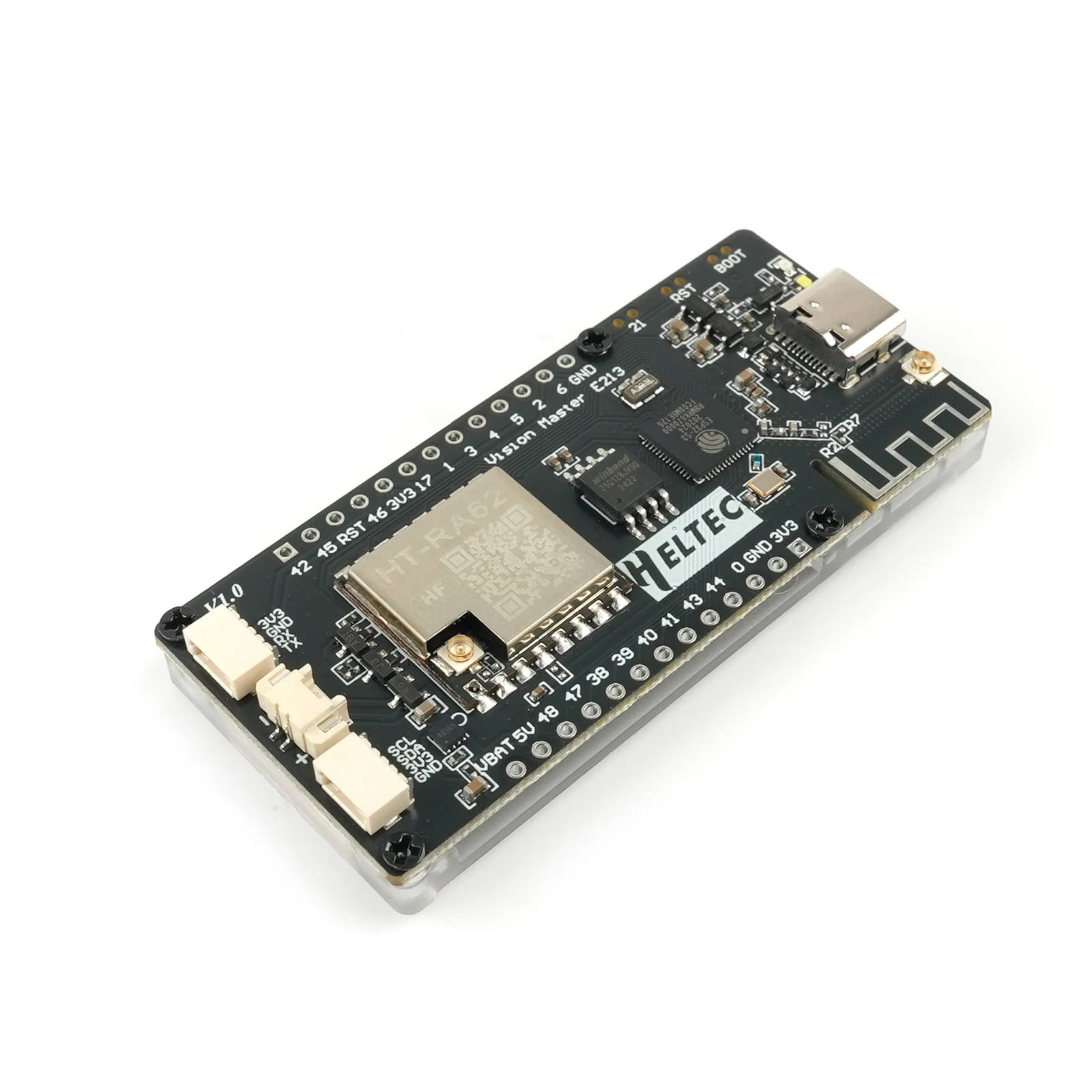 

2,13-дюймовый дисплей E-Ink, макетная плата ESP32-S3 с Wi-Fi/BLE и дополнительным LoRa — плата IoT со сверхнизким энергопотреблением для Arduino/Mashtastic