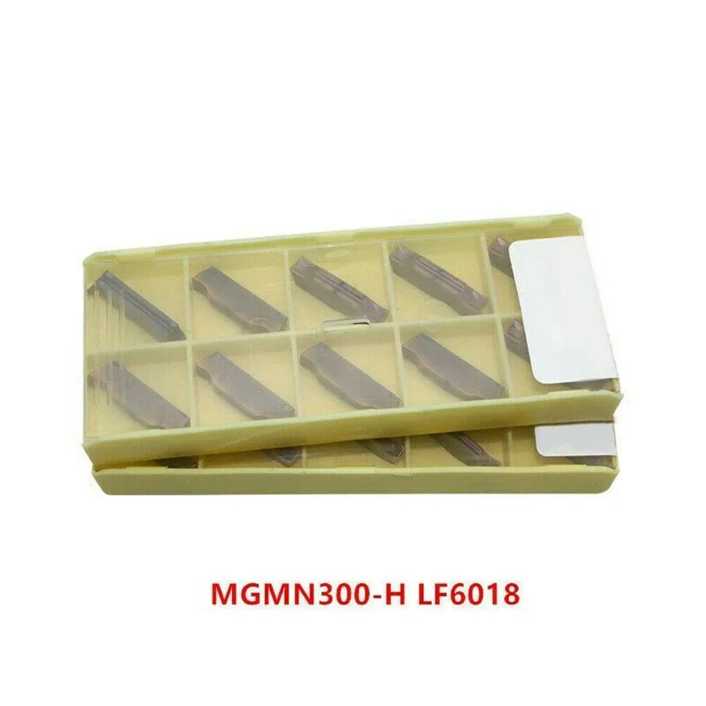 MGMN300 H LF6018 CNC Carbide Grooving Slotted Inserts Achieve Precision and Efficiency in For Stainless Steel Processing 10pcs