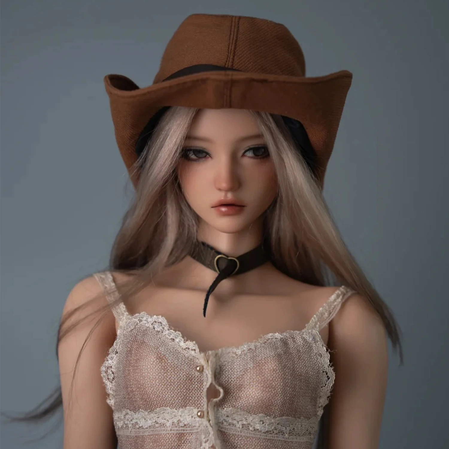 1/3 BJD Head – Esa Normal Skin Blank (No Makeup) FC Resin Ball Jointed Doll Part Clothes Not Included