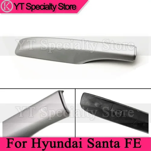 1 Uds. Accesorios cubierta protectora para portaequipajes de techo para Hyundai Santa FE SantaFE 2007 - 2010 2011 2012 2.4L 2.7L cubierta para portaequipajes