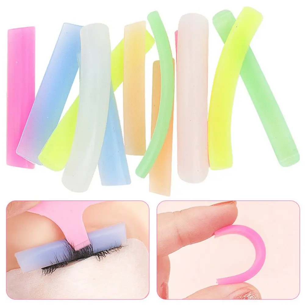 5/6 Pairs Eyelash Perming Silicone Pad Eyelash Rollers Patch Curler Rod Reusable Lash Lift Shield Pad For Lash Extension Supplie