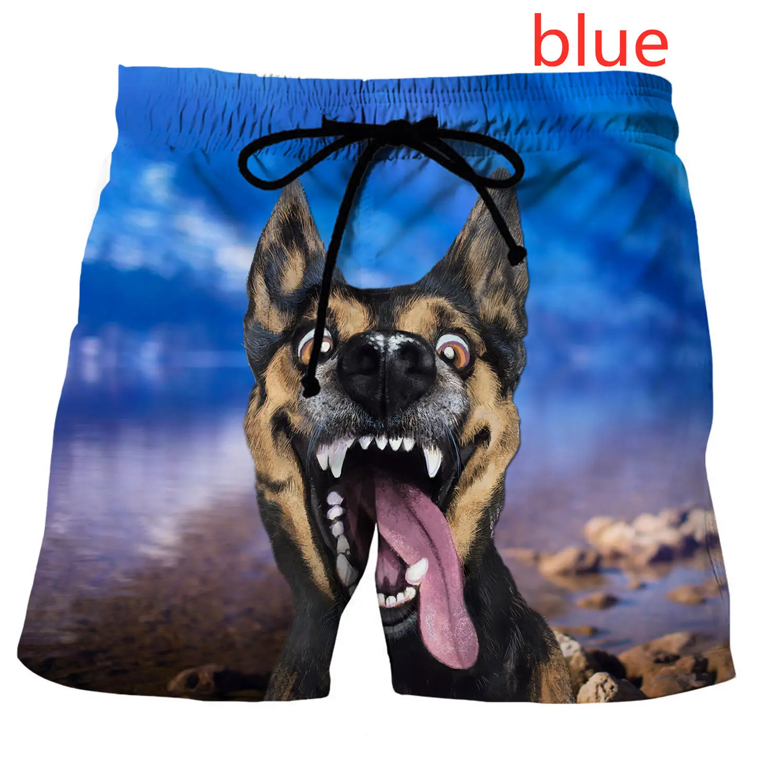 2022 New Fashion Pets Dog Casual pantaloncini da uomo stampati in 3D estate simpatici pantaloncini animali divertenti