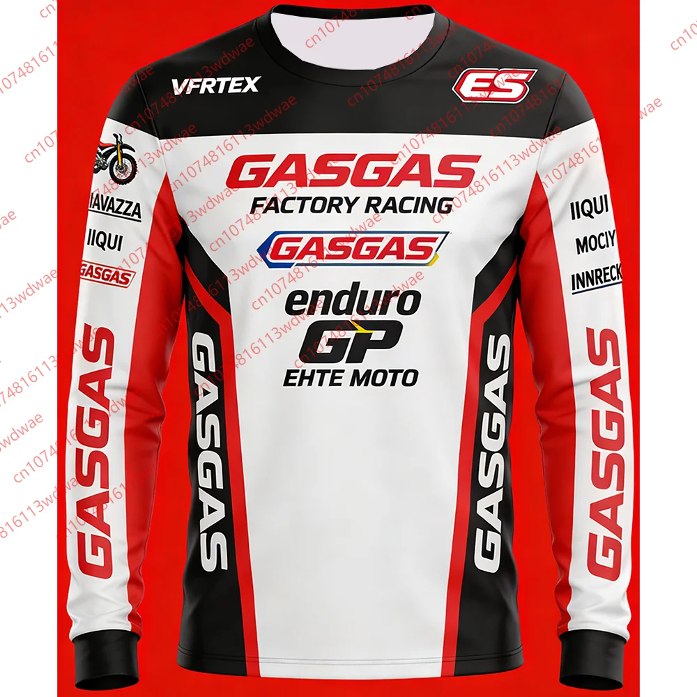 قميص سباق GASGAS Factory Racin - مراجعة Motorcycle Gear For Men وسعره