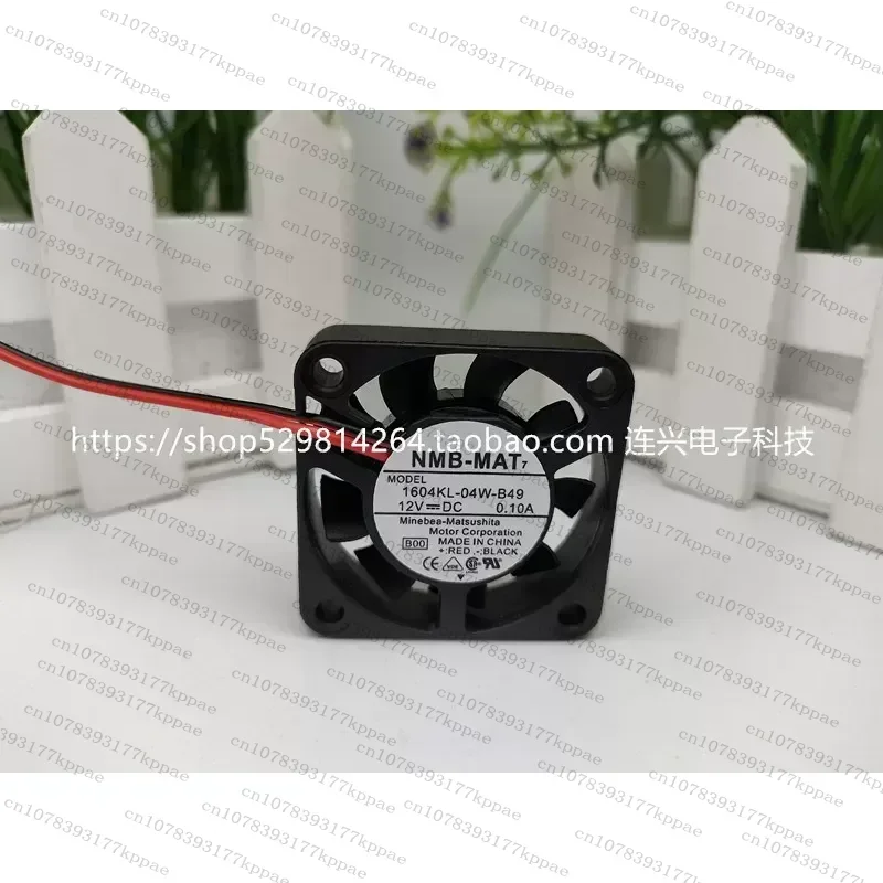 1PCS for NMB 1604KL-04W-B39 B49 B59 12V 0.09A 0.10A 4010 4CM Cooling Fan