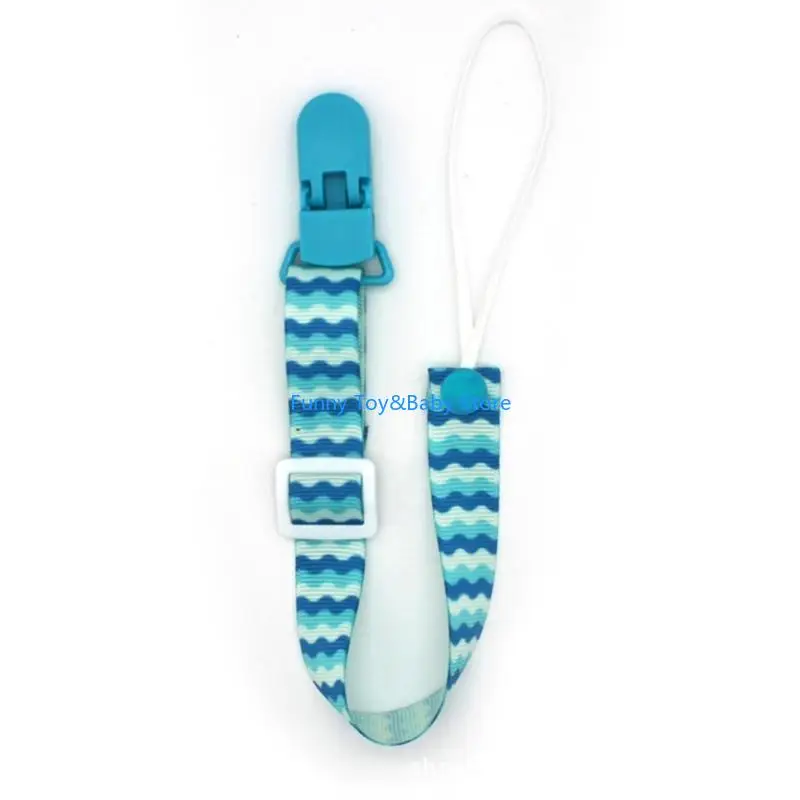 

Baby Teether Pacifier Chain Dummy Nipple Leash Strap Soother Teething Toy Clip C90B
