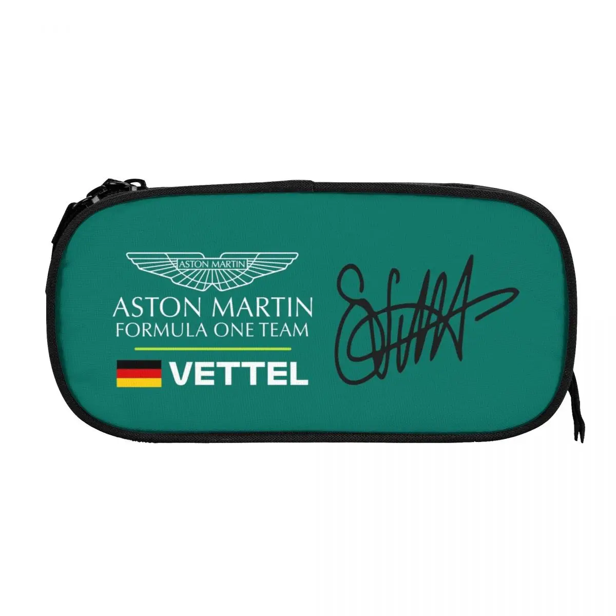 سيباستيان فيتيل، أستون مارتن مقلمة لهدايا الطلاب صندوق القلم حقيبة أقلام رصاص سعة كبيرة قلم رصاص الحقيبة لوازم القرطاسية