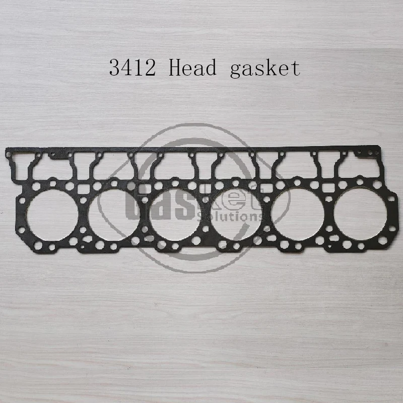 2PCS complete set  3412 Cylinder Head Gaskets Production factory for  CAT Caterpillar Engine 7E7312