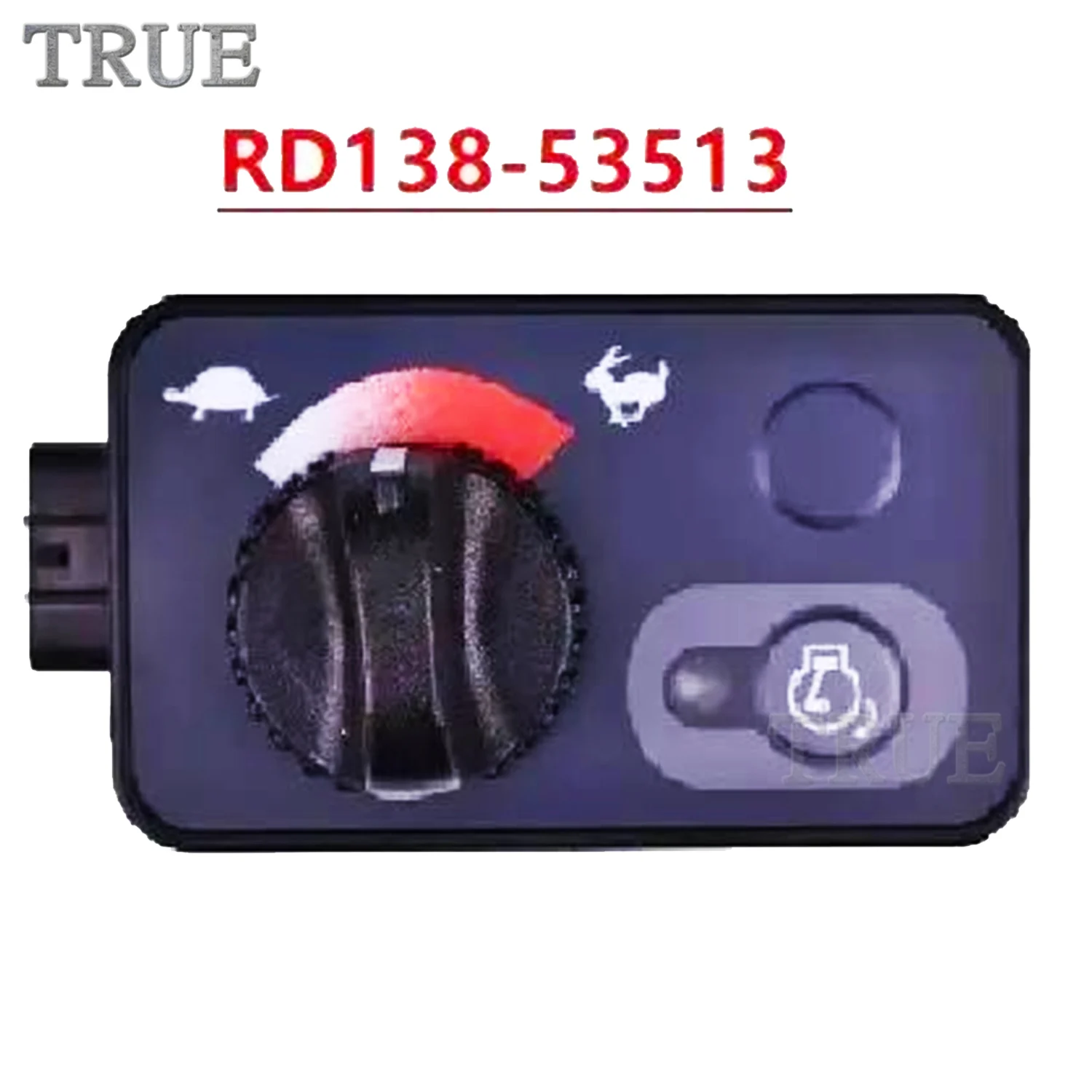 For Kubota KX135/155/161/163 Throttle Knob Controller Fuel Switch Excavator Part Ku bota Throttle Knob RD138-53513